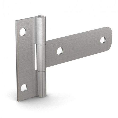 Dobradiça plana - 52-1-3877 - PINET INDUSTRIE - em aço inoxidável / de parafusar / 270°