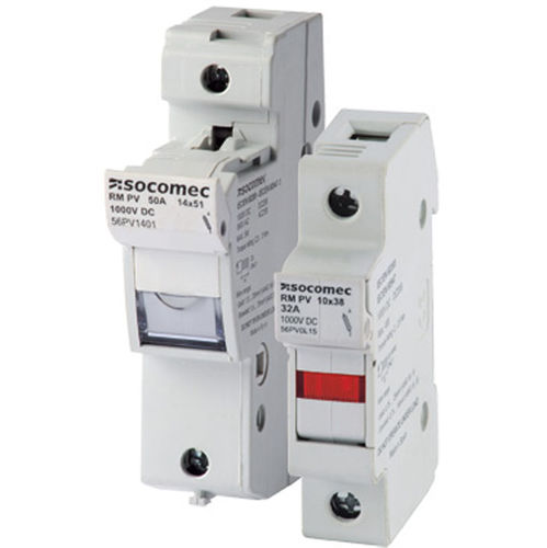 Chave seccionadora de fusíveis - RM PV  series - SOCOMEC - de baixa tensão / modular / para trilho DIN