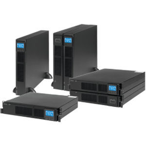 UPS de dupla conversão - OFYS RT - SOCOMEC - monofásica / compacta / com display LCD