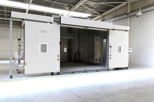 Câmara de ensaio ambiental - Aralab - para automóvel / de dimensões walk-in