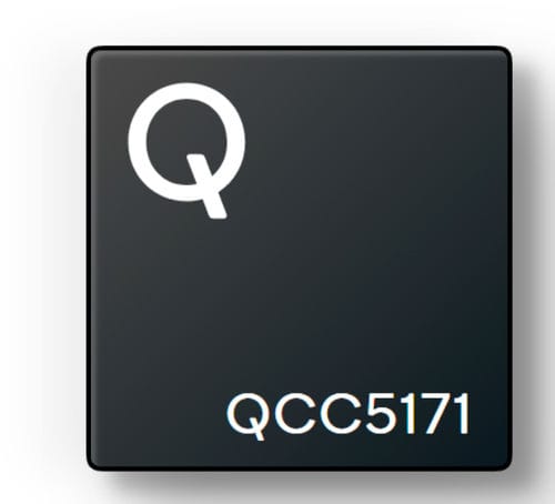 Microprocessador com 4 núcleos - QCC5171 - QUALCOMM - com 2 núcleos / de áudio