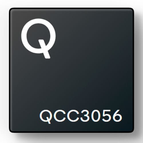 Microprocessador com 4 núcleos - QCC3056 - QUALCOMM - com 2 núcleos / de áudio