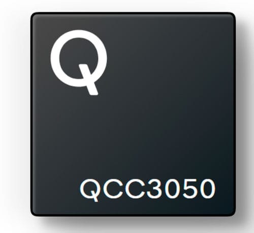 Microprocessador com 4 núcleos - QCC3050 - QUALCOMM - com 2 núcleos / de áudio