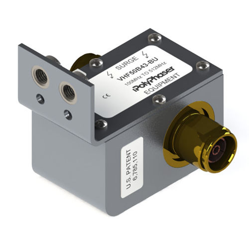 Dispositivo de proteção contra surtos coaxial - VHF50B43 series - PolyPhaser | Transtector - para rede de telecomunicações / de exterior / para aplicações de radiofrequência