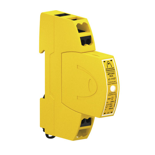 Dispositivo de proteção contra surtos para linha telefônica - ATFONO - Aplicaciones Tecnológicas, S.A. - modular / 2 pares / modo comum-diferencial