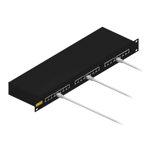 Dispositivo de proteção contra surtos para rede informática - ATLAN 8/24 - Aplicaciones Tecnológicas, S.A. - RJ45 / de encaixe / rack de 19"