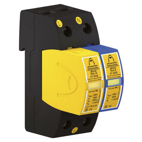 Dispositivo de proteção contra surtos de tipo 2 - ATSUB-2P-NR 40 TT - Aplicaciones Tecnológicas, S.A. - para fonte de alimentação / contra correntes transitórias / de baixa tensão