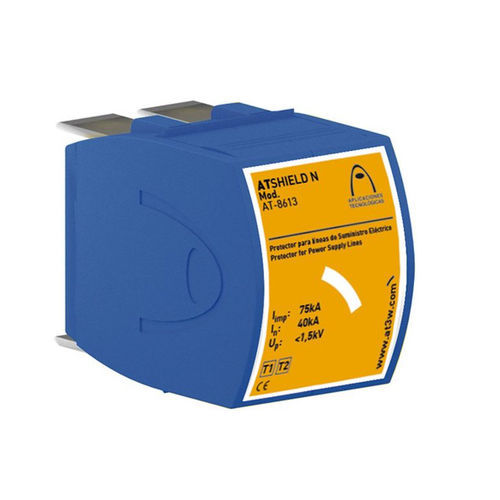 Dispositivo de proteção contra surtos de tipo 1 - ATSHIELD N Mod. - Aplicaciones Tecnológicas, S.A. - para fonte de alimentação / contra correntes transitórias / modular