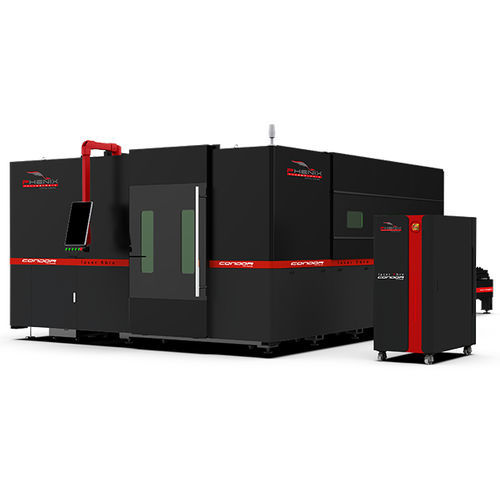 Máquina de corte de tubos - CONDOR HP - PHENIX TECHNOLOGIE - a laser de fibra / para metais / para chapas