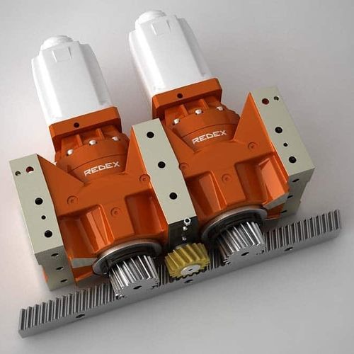 Redutor com acionamento duplo - DRP series - REDEX Group - planetário / de engrenagens helicoidais / de dentes retos