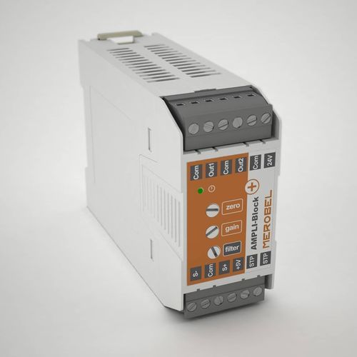 Amplificador de sinal - Merobel - Ampliblock+ - REDEX Group - analógico / para sensor de força / compacto