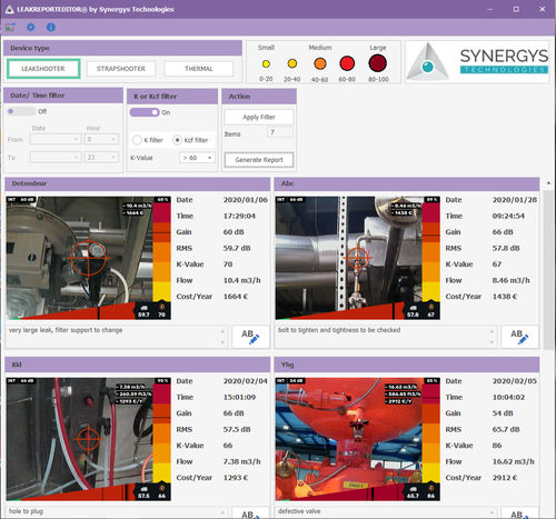 Software de gestão de relatórios - SYNERGYS TECHNOLOGIES - de edição