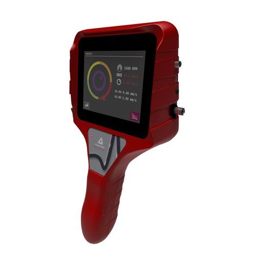 Medidor de vibração para manutenção preventiva - VSHOOTER®+ - SYNERGYS TECHNOLOGIES - com medição de temperatura / portátil / FFT