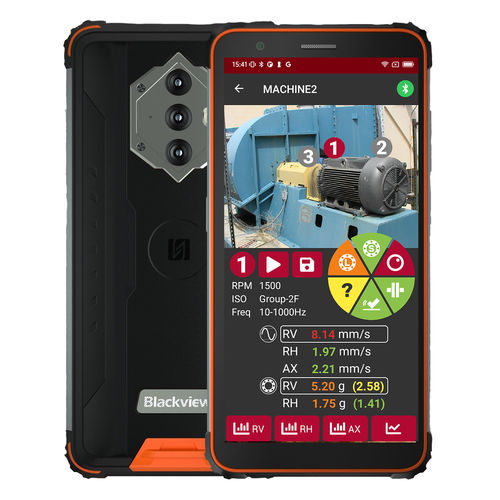 Acelerômetro triaxial - VSHOOTER+&reg;-3-WL - SYNERGYS TECHNOLOGIES - sem fio / robusto