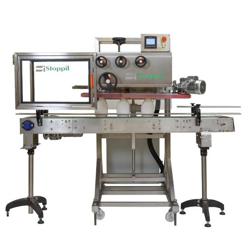 Tampadora-rosqueadora de tampas pneumática - EB6000 - STOPPIL - automática / manual / progressiva