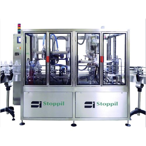 Envasadora/tampadora automática - STOPPIL - de frascos / monobloco / volumétrica