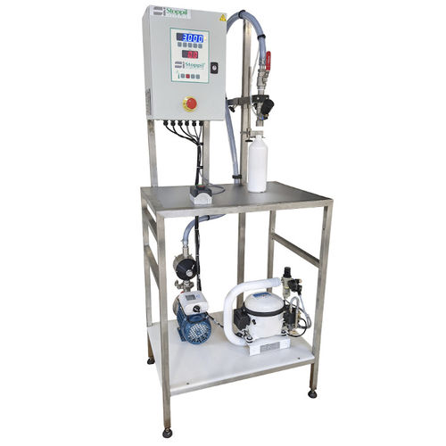 Envasadora semiautomática - STOPPIL - de garrafas / de potes / para produtos fitossanitários