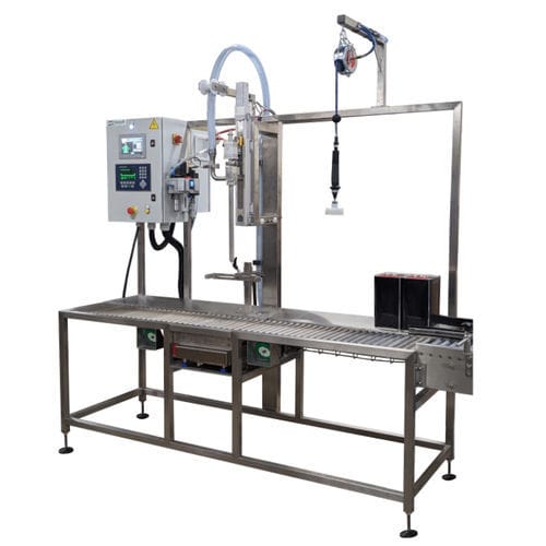 Envasadora semiautomática - STOPPIL - de garrafas / para galões / para produtos fitossanitários