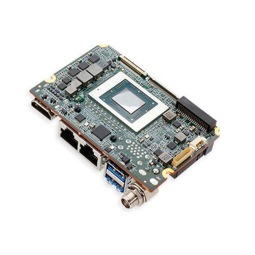 Computador de placa única embutido - de next-V2K8 - AAEON - AMD Ryzen™ Embedded / SATA / PCI Express