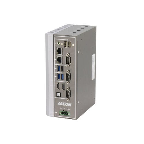 Computador embutido - BOXER-6751-ADP - AAEON - para trilho DIN / Intel® Core™ i3-1215UE / Intel® Core™ i5-1245UE