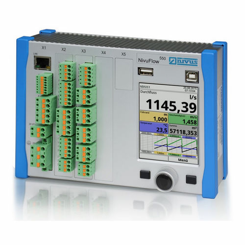 Medidor de vazão de radar - NivuFlow 550 - NIVUS GmbH - ultrassônico / volumétrico / para água