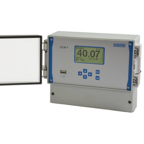 Medidor de vazão ultrassônico por efeito Doppler - OCM F - NIVUS GmbH - volumétrico / para líquidos / clamp-on