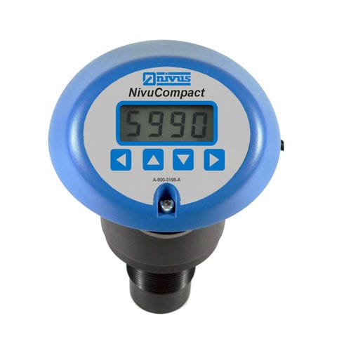 Sensor de nível ultrassônico - NivuCompact - NIVUS GmbH - para líquidos / de 2 fios / de 3 fios
