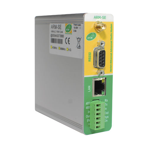 Modem RS232 - ARM-SE - ATIM - RS485 / Ethernet / de radiocomunicação