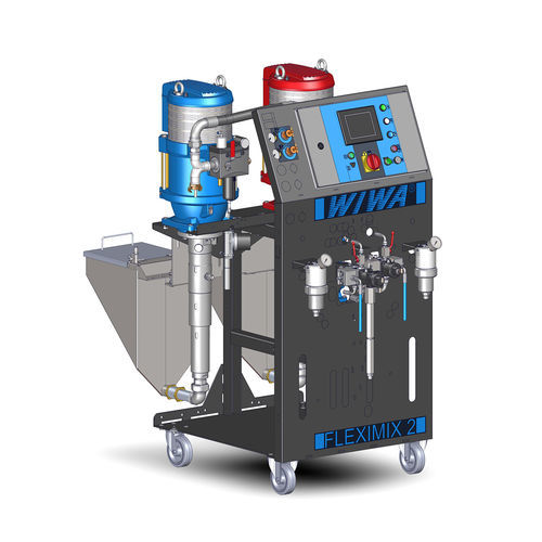 Dosador para produtos de alta viscosidade - FLEXIMIX 2 PROFESSIONAL GX - WIWA - volumétrico / para a indústria automotiva