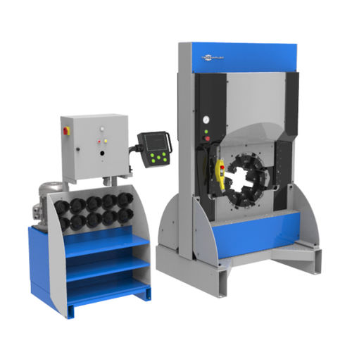 Prensa de mangueiras - XL CRIMP 550 - 16 - TECHMAFLEX - para mangueiras hidráulicas / de conectores / para porca