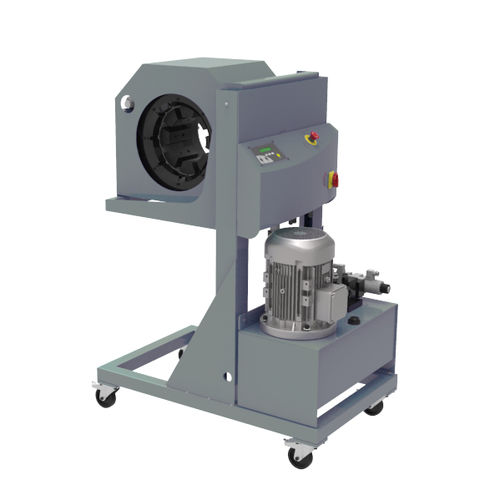 Prensa de mangueiras - XL CRIMP 400 - TECHMAFLEX - para mangueiras hidráulicas / de conectores / para porca