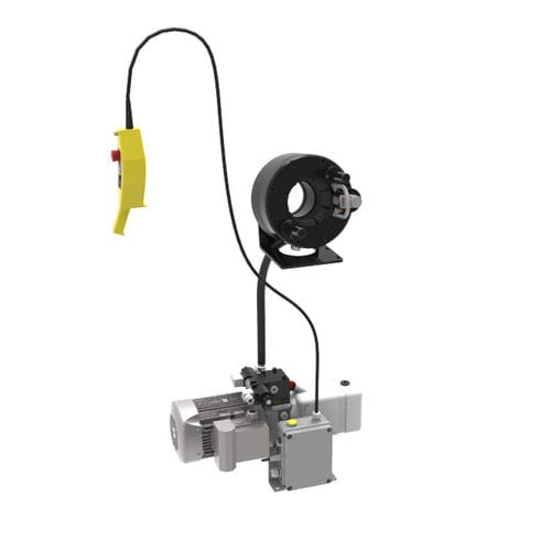 Prensa de mangueiras - V CRIMP 137 L - TECHMAFLEX - para mangueiras hidráulicas / de conectores / semiautomática
