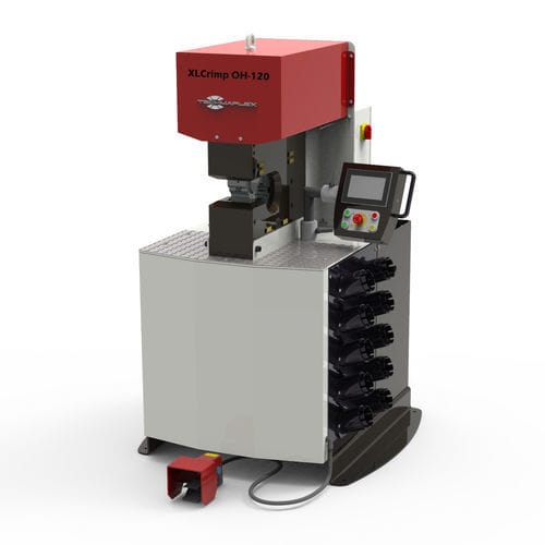 Prensa de mangueiras - XL CRIMP OH 120 - TECHMAFLEX - para mangueiras hidráulicas / de conectores / para porca