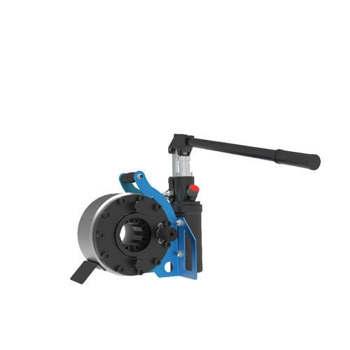 Prensa de mangueiras - H CRIMP 80 EVO - TECHMAFLEX - para mangueiras hidráulicas / de conectores / manual