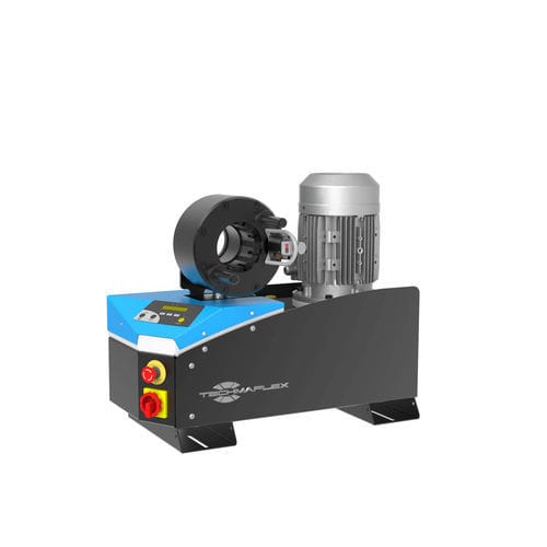 Prensa de mangueiras - S CRIMP 137 EVO - TECHMAFLEX - para mangueiras hidráulicas / de conectores / semiautomática