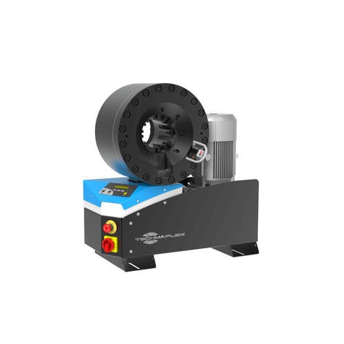 Prensa de mangueiras - S CRIMP 420 EVO - TECHMAFLEX - para mangueiras hidráulicas / de conectores / de conexões curvas