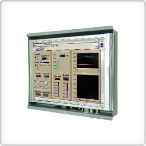 Monitor com tela sensível ao toque - R12L600-OFM2 - PKTRONICS GROUP - industrial / 12" / 1024 x 768