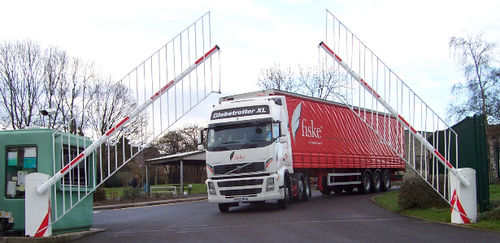 Barreira de estacionamento - HB - FRONTIER PITTS FRANCE - de segurança / tipo cancela / em alumínio