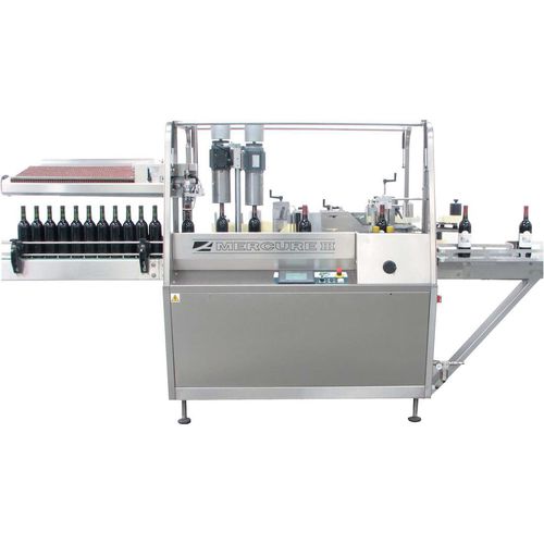 Tampadora-seladora-rotuladora monobloco - MERCURE III - Albagnac - automática / para garrafas / para a indústria vinícola