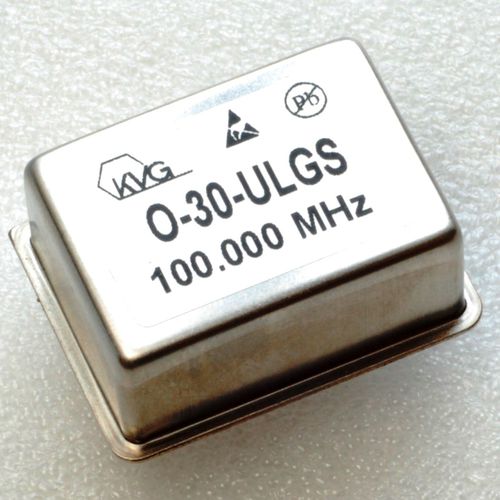 Oscilador OCXO - O-30-ULGS - KVG Quartz Crystal Technology GmbH - eletrônico / de baixo nível de ruído de fase / de muito baixa sensibilidade G