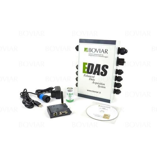 Sistema de aquisição de dados de temperatura - EDAS - BOVIAR SRL - multicanal / de sobrepor / programável