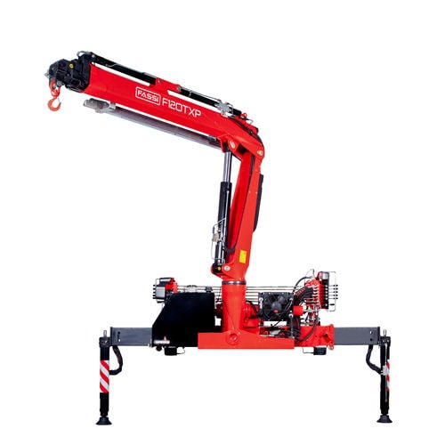 Guindaste montado em caminhão - F120ATXP series - Fassi gru S.p.A - com lança / para terrenos acidentados / para a manutenção