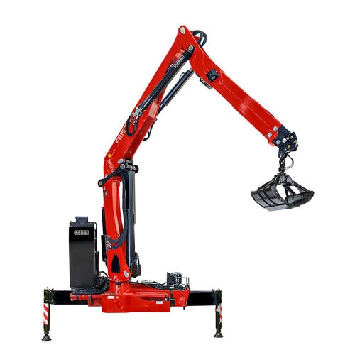 Guindaste montado em caminhão - F215AZ e-dynamic - Fassi gru S.p.A - com lança / florestal / para obras