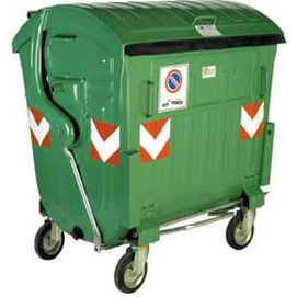 Contentor de lixo em metal - GRA-100 series - GRECO-ECOLOGY - em material plástico / para resíduos industriais / para plásticos