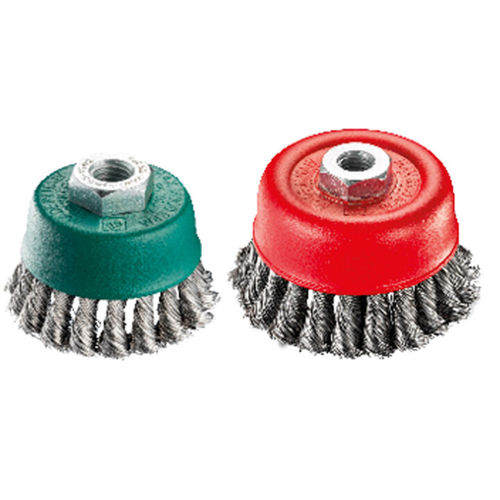 Escova circular de pontas torcidas - TZ series - SIT Società Italiana Tecnospazzole - de limpeza / para esmerilhamento / em aço inoxidável