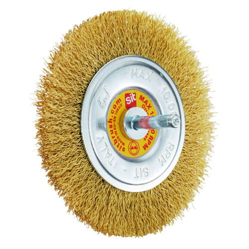 Escova circular - GG102 - SIT Società Italiana Tecnospazzole - de limpeza / em aço / para brocas
