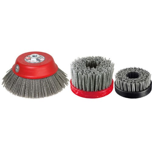Escova tipo copo - TFP  - SIT Società Italiana Tecnospazzole - de limpeza / abrasiva / em nylon