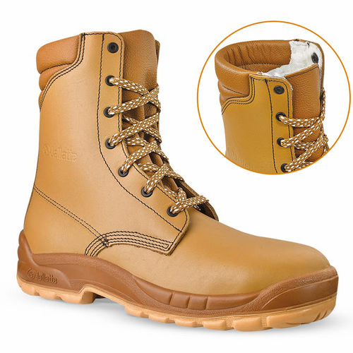 Bota de segurança para uso industrial - JALOSBERN WINTER STEEL SAS - JALLATTE - resistente à perfuração / contra o frio / em couro
