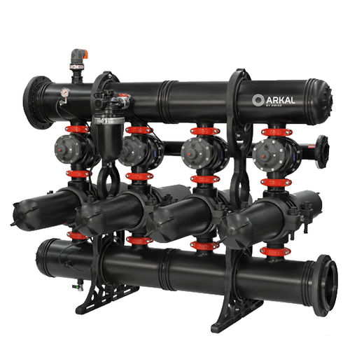 Sistema de filtração de disco - 4″ Spin Klin™ Apollo® Twin - Amiad Water Systems - para água / para irrigação / automático