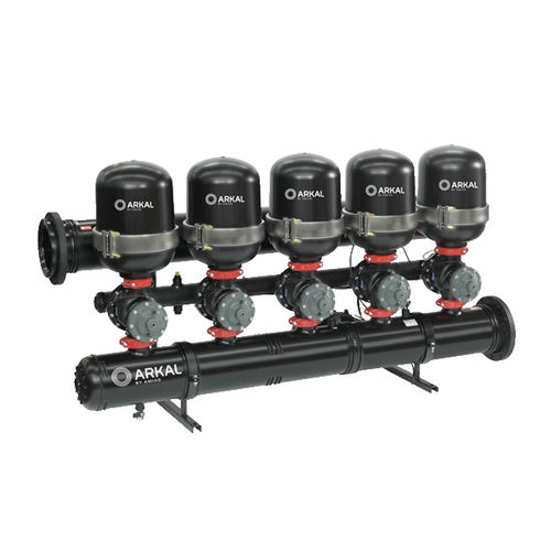Sistema de filtração de disco - 4" Spin Klin™ Galaxy - Amiad Water Systems - para água / para irrigação / automático